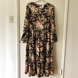 HM maxi modest dress